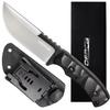 OERLA TAC TF-0017 Thunder Flash Fixed Blade Outdoor Duty Straight Knife - 420HC Stainless Steel Field Knife with G10 Handle, Waist Clip, EDC Kydex Sheath view 1