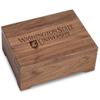 M. LA HART Washington State University Solid Walnut Desk Box view 1