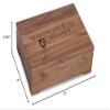M. LA HART Washington State University Solid Walnut Desk Box view 3