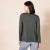 Amazon Essentials Women's Lightweight V-Neck Cardigan Sweater (Available in Plus Size), Charcoal Heather, 6X view 3