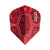 Target Darts Nathan Aspinall No.6 Flight - Pack of 3, 334440, Red view 1