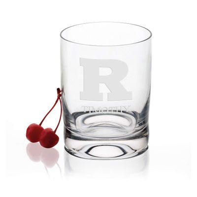M. LA HART Rutgers University Tumbler Glasses - Set of 2