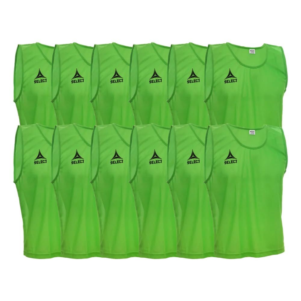 SELECT 2019 Scrimmage Vest (Pack of 12), Youth, Green