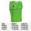 SELECT 2019 Scrimmage Vest (Pack of 12), Youth, Green view 4
