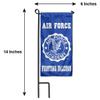 Air Force Falcons Mini Garden and Flower Pot Flag Topper view 3