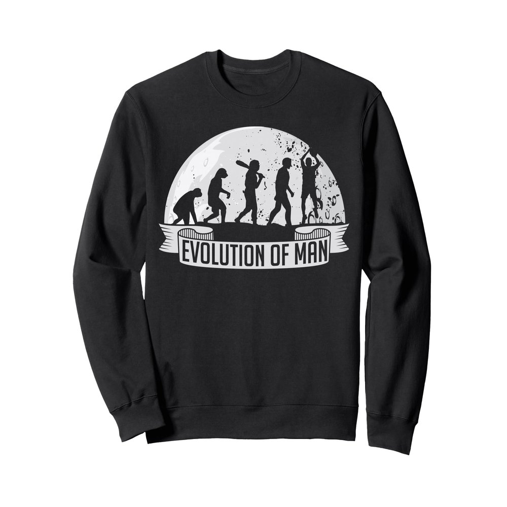 Basketball Player Men Evolution Basketball Sweatshirt