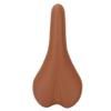 Bike Seat, 2 Colors Shockproof Wear-Resistant PU Leather Bicycle Saddle Cycling Cushion (Brown) view 2