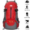 Esup 50L Camping Hiking Backpack Men with rain cover 45l+5l Lightweight Backpacking Backpack Travel Backpack (Red) view 2