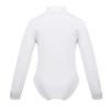 YiZYiF Kids Children Boys' Latin Dance Shirt Ballroom Modern Salsa Samba Dancewear Bodysuit Tuxedo Leotard Top White 4 view 2