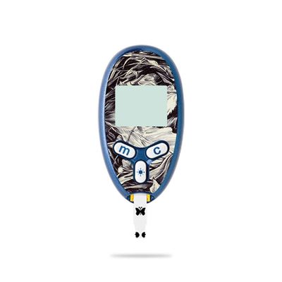MightySkins Skin Compatible with Abbott Freestyle Lite - Nest Sketch | Protective, Durable, and Unique Vinyl Decal wrap Cover | Easy to Apply, Remove, and Change Styles | Made in The USA