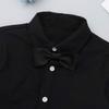 YiZYiF Kids Children Boys' Latin Dance Shirt Ballroom Modern Salsa Samba Dancewear Bodysuit Tuxedo Leotard Top Black 8 view 4