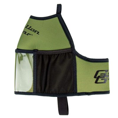 Gallon Gear Fitness Hydration Cover - Neoprene Insulated Cooling and Portable Gym Water Bottle Carrier - Case with Storage Pockets (Olive Green, Gallon)