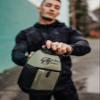 Gallon Gear Fitness Hydration Cover - Neoprene Insulated Cooling and Portable Gym Water Bottle Carrier - Case with Storage Pockets (Olive Green, Gallon) view 4
