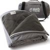BRAWNTIDE Large Outdoor Waterproof Blanket - Great for Beach, Stadium, Camping, Extra Thick Fleece, Warm, Windproof, Sandproof, Ideal for Sunbathing, Yoga, Parks, Grass, Picnics, Sports, Car (Gray) view 1