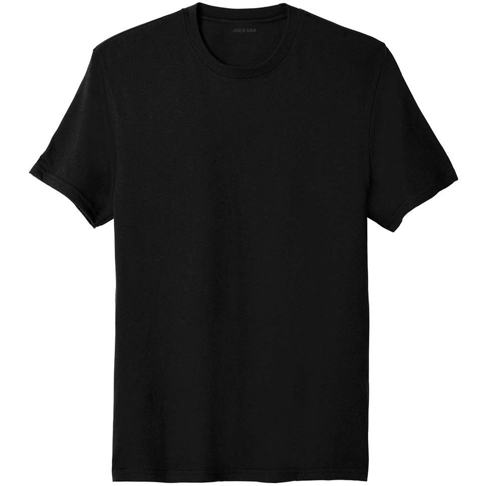 Joe's USA Mens Fan Favorite Blend Tee-2XL-JetBlack