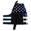 Gallon Gear 1 Gallon Fitness Hydration Cover | Neoprene Insulated Cooling & Portable Gym Water Bottle Carrier | CASE with Storage Pockets (Thin Blue LINE) view 1