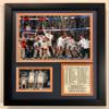 Legends Never Die NCAA Virginia Cavaliers 2018-2019 Men's Basketball National Champions Framed Double Matted Photos, Celebration, 12" x 15" view 1