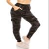 ALWAYS Camo Cargo Jogger Sweatpants - Women's Buttery Soft Cozy Comfy Casual Pocket Pants 153 XL view 1