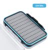 Fly Fishing Box Two-Sided Waterproof Lightweight Fly Box Easy Grip Transparent Lid Fly Fishing Lures Box Multiple Sizes view 4
