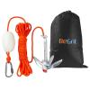 BeGrit Kayak Anchor 1.5lb Small Boat Anchor Folding Marine Anchor for Fishing,Kayak,Paddle Board,Canoe,Jet Ski, with 32.8 ft Anchor Tow Rope Carrying Bag view 1