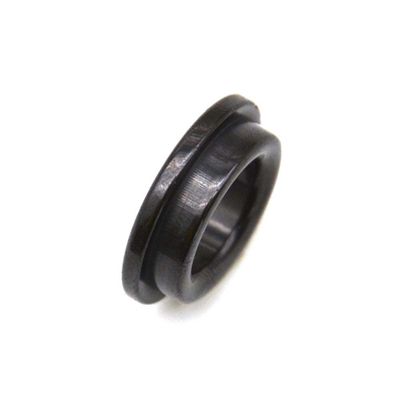18pcs Size 6-20 Thickening Alconite Ring Ceramic Black Guide Ring Rod Building Component Repair DIY Accessory