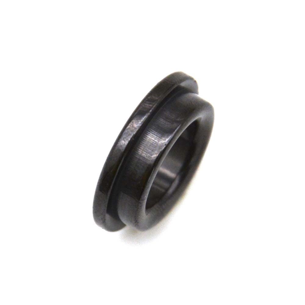 18pcs Size 6-20 Thickening Alconite Ring Ceramic Black Guide Ring Rod Building Component Repair DIY Accessory