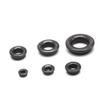18pcs Size 6-20 Thickening Alconite Ring Ceramic Black Guide Ring Rod Building Component Repair DIY Accessory view 2