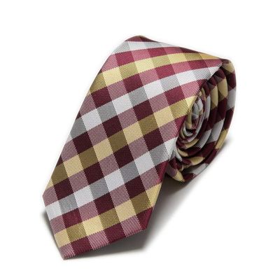 Men's Squared Ties Traditional Lattice In Style Necktie Gentleman's Neckwear (A9)