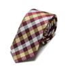 Men's Squared Ties Traditional Lattice In Style Necktie Gentleman's Neckwear (A9) view 1