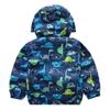 Banibear Toddler Boys Cute Dinosaur Lightweight Zip Hooded Jacket Coat Casual Windproof Windbreakers, Green, Size 3T = Tag 110 view 3