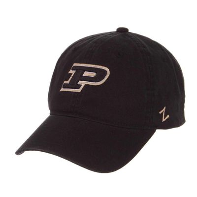 Adult Scholarship Adjustable Hat (Purdue Boilermakers - Team Color)