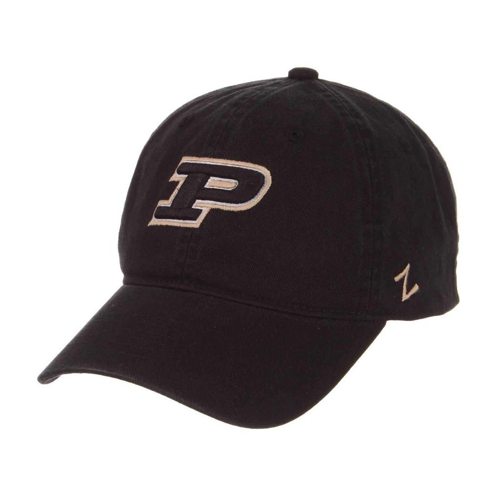 Adult Scholarship Adjustable Hat (Purdue Boilermakers - Team Color)