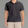 Nautica mens Uniform Short Sleeve Performance Polo Shirt, Charcoal, 34-35 US view 4