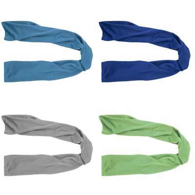 4 Packs Cooling Towel (40"x 12"), Ice Towel, Microfiber, Soft Breathable Chilly Towel Stay Cool for Yoga, Sport, Gym, Workout, Camping, Fitness, Running, Workout & More Activities (Multicolor)