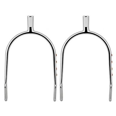 HEEPDD Women's Spurs, Zinc Alloy Chrome Plating or Copper Plating Yellow Roping Spur Straps with Rhinestone Decoration for Ladies Young Girl(Sliver)