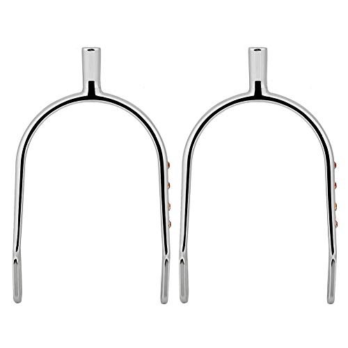 HEEPDD Women's Spurs, Zinc Alloy Chrome Plating or Copper Plating Yellow Roping Spur Straps with Rhinestone Decoration for Ladies Young Girl(Sliver)