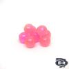 BnR Tackle SBPS20 Soft Beads, 20 mm, Pink Sheen, Neutral Buoyancy, 10/Pack view 1