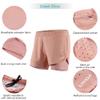 Lixada 2 in 1 Running Shorts for Women Women Quick Dry Breathable Active Workout Shorts view 3