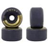 Blood Orange Smoke Black/Gold Longboard Skateboard Wheels - 69mm 84a (Set of 4) view 1