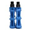 boruizhen Aluminium CNC Bike Platform Pedals Lightweight Road Cycling Bicycle Pedals for MTB BMX (Blue) view 3