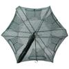 6 Holes Fish Traps Automatic Fishing Net Shrimp Cage Nylon Foldable Crab Fish Trap Cast for Fish Shrimp Minnow Crayfish