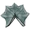 6 Holes Fish Traps Automatic Fishing Net Shrimp Cage Nylon Foldable Crab Fish Trap Cast for Fish Shrimp Minnow Crayfish view 3