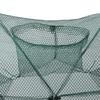 6 Holes Fish Traps Automatic Fishing Net Shrimp Cage Nylon Foldable Crab Fish Trap Cast for Fish Shrimp Minnow Crayfish view 4