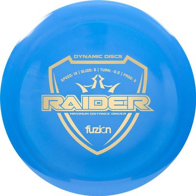 Dynamic Discs Fuzion Raider Distance Driver Golf Disc [Colors May Vary] - 173-176g