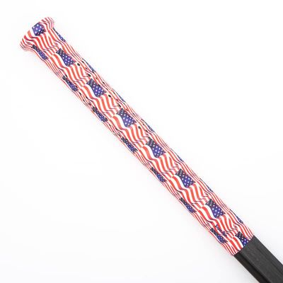 SNIPER SKIN ICT Lacrosse Grip - Waterproof Replacement Grip Wrap - Perfect Team Swag - Easy to Install, Strong Sports Grip - USA Flag