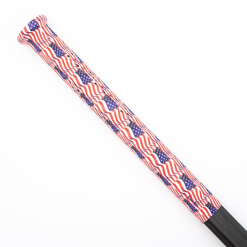SNIPER SKIN ICT Lacrosse Grip - Waterproof Replacement Grip Wrap - Perfect Team Swag - Easy to Install, Strong Sports Grip - USA Flag