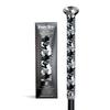 Sniper Skin Baseball Heat-Activated Bat Grip, Easy Install Tacked Non-Slip for Baseball & Softball Sports, Custom Fit Wrap That Lasts Up to 3 Times Longer - Black Camo view 1