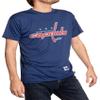 Calhoun NHL Mens Loose Fit Performance Rashguard Wicking Short Sleeve Shirt (Washington Capitals, Small) view 1