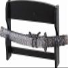 Ace Martial Arts Supply Sword, Weapon Display Stand, Table Top, Wall Mount (Table Top Style B, 1 Tier) view 2