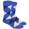 Men's FineFit Arygle Dress Trouser Socks Assorted Colors - You Choose! (Royal Blue) view 1